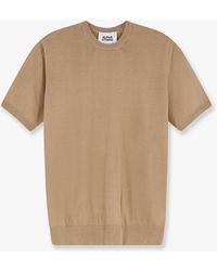 Alpha Studio - Cotton Sweater - Lyst