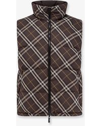Burberry - Piumino Smanicato Snowshill Reversibile - Lyst