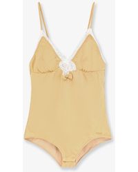 Chloé - Top Body With Lace Details - Lyst