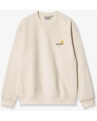 Carhartt - American Script Cotton Sweatshirt - Lyst