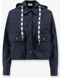 Moncler - Cotton Blend Jacket/Shirt - Lyst