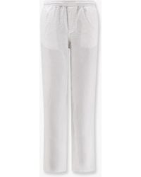 Aspesi - Ventura Linen Trousers - Lyst
