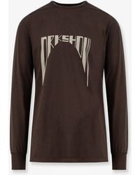 Rick Owens - Level Organic Cotton T-Shirt - Lyst