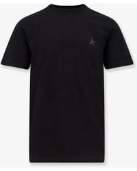 Golden Goose - Deluxe Brand Cotton T-Shirt With Logo Print - Lyst