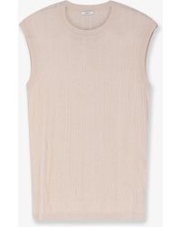 JOSEPH - Calife Silk And Cotton Tank Top - Lyst