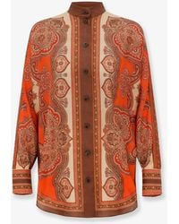 Zimmermann - Shirt Mahon Dolman Silk - Lyst