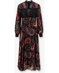 PHILIPPA 1970 - Elin Viscose Dress With Print - Lyst