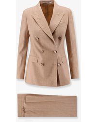 Tagliatore - Parigi Pinstripe Linen And Viscose Suit - Lyst