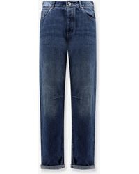 Brunello Cucinelli - Leisure Fit Cotton Jeans - Lyst