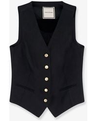 Tagliatore - Linen Vest - Lyst