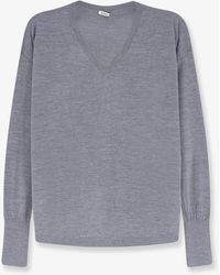 Aspesi - Virgin Wool Sweater - Lyst