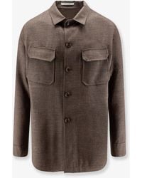 Tagliatore - Calvin Virgin Wool Shirt/Jacket - Lyst