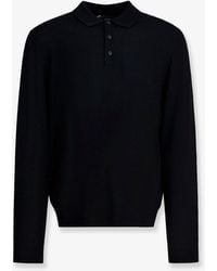 Vince - Merino Wool Polo Shirt Sweater - Lyst