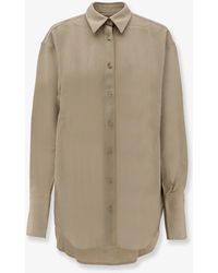 TOTEME - Viscose And Wool Shirt - Lyst