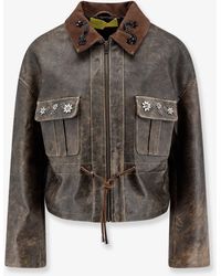 PHILIPPA 1970 - Chaqueta Iris Leather Jacket - Lyst