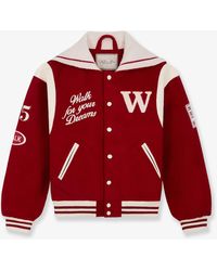Walk In Paris - Postman Varsity Wool Blend Jacket - Lyst