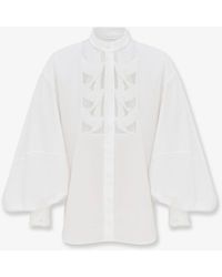 Zimmermann - Camicia Luna Applique - Lyst