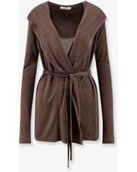 Max Mara - Mxmfalda Yocell And Silk Blend Cardigan - Lyst