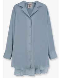 Semicouture - Cotton And Silk Shirt - Lyst