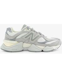 New Balance - 9060 Mesh Sneakers With Iconic Side Logo - Lyst