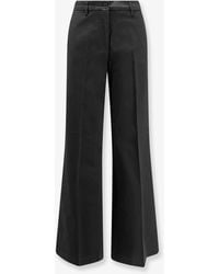 Aspesi - Stretch Cotton Trousers - Lyst