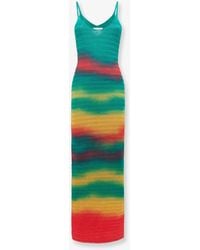 Laneus - Cotton Dress - Lyst