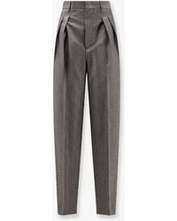 Bottega Veneta - Wool And Mohair Trousers - Lyst