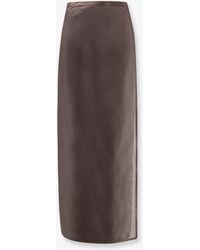 R2W - Amora Linen Skirt - Lyst