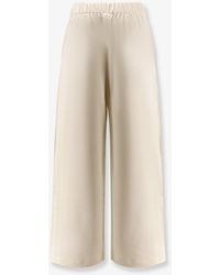 Max Mara - Filovia Silk And Cotton Jogger Trousers - Lyst