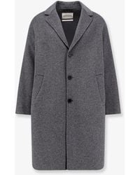 Amaranto - Outdoor Wool Coat - Lyst