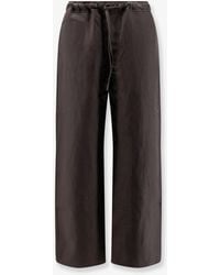 Studio Nicholson - Linen And Wool Blend Trousers - Lyst