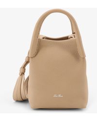 Loro Piana - Micro Bale Leather Bucket Bag - Lyst