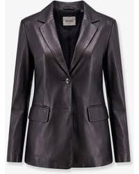 Arma - Sema Single-Breasted Leather Blazer - Lyst