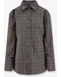 Rohe - Cotton Shirt With Check Pattern - Lyst