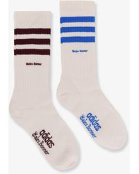 adidas - Cotton Blend Socks Bipack - Lyst
