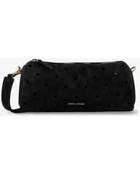 MANU Atelier - Mini Cylinder Suede Crossbody Bag - Lyst