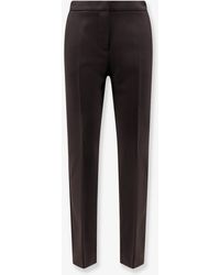Max Mara - Mxmacino Stretch Virgin Wool Trousers - Lyst