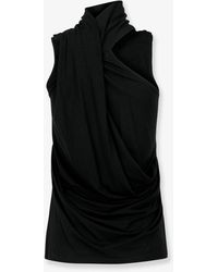 Entire studios - Dalters Stretch Viscose Top - Lyst