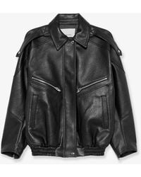 Frankie Shop - Hudson Faux Leather Jacket - Lyst