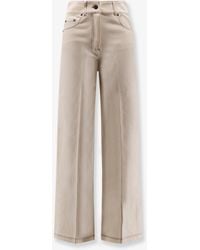 Max Mara - Cotton Blend Mxpribes Trousers - Lyst