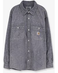 Carhartt - Painter Used Effect Cotton Shirt - Lyst