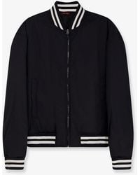 Gucci - Giubbotto Reversibile Con Dettagli A Contrasto E Colletto Bomber - Lyst