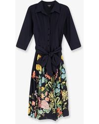 Lavi - Spritz Cotton Chemisier Dress - Lyst