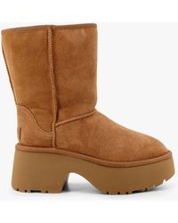 UGG - Classic Shorts New Heights Platform Boots - Lyst