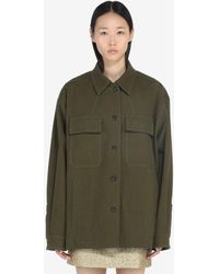 N°21 - Oversized Shirt Jacket - Lyst