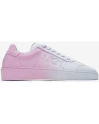 N°21 - Ombré Leather Sneakers - Lyst