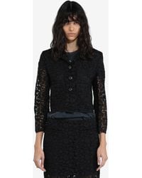 N°21 - Guipure-lace Jacket - Lyst