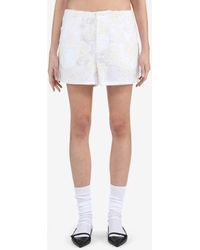 N°21 - Shorts in Pizzo Floreale - Lyst