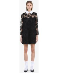 N°21 - Floral-embroidered Dress - Lyst