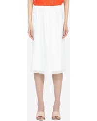 N°21 - Lace-trim Skirt - Lyst